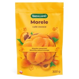 Morele suszone całe owoce 300g BAKALLAND