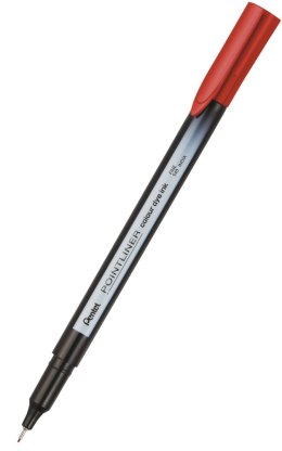Cienkopis POINTLINER colour czerwony S40-B Pentel