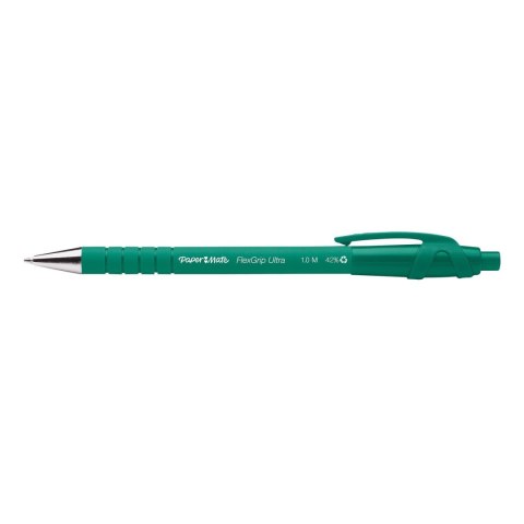 Długopis automatyczny FlexGrip Ultra, zielony, S0190453, Paper Mate