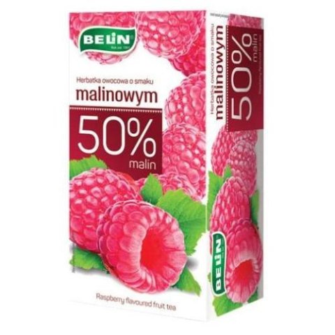 Herbata BELIN malinowa 20t owocowa