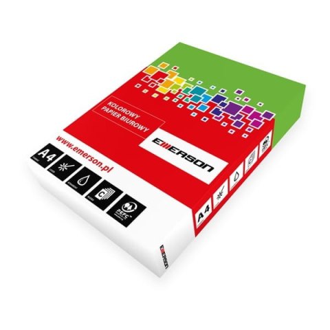 Papier xero A4 160g c.zieleń xem416052 EMERSON 250ark