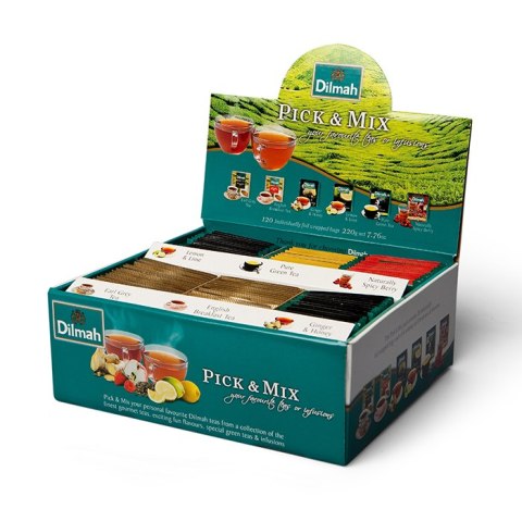 Herbata DILMAH PICK N MIX zestaw 120t 6 smaków