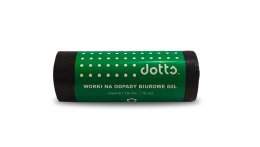 Worki na śmieci 60l 10szt. DOTTS mocne (LDPE) 19mic czarne