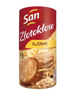 Ciastka SAN ŁAKOTKI ZŁOTOKŁOSE owsiane 188g