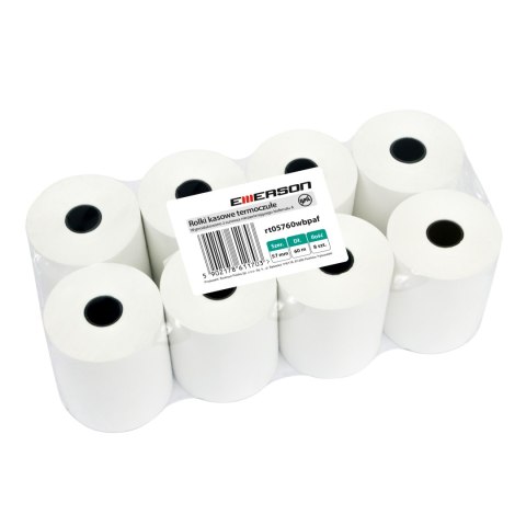 Rolki termiczne 57x60m 8szt EMERSON rt05760wkbpaf BPA FREE