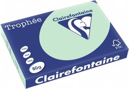 Papier xero A4 80g TROPHEE pastelowy jasnozielony XCA41974 CLAIREFONTAINE