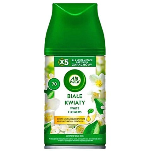 AIR WICK wkład do odświeżacza 250ml Białe Kwiaty *3009042