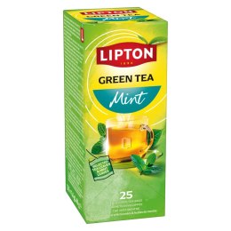 Herbata LIPTON Green Tea Mint (25 kopert fol.)