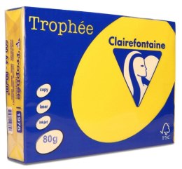 Papier xero A4 80g TROPHEE żółty intesywny słonecznikowy XCA41978