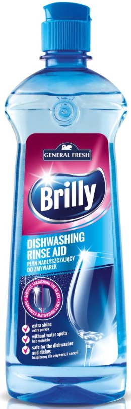 Płyn nabłyszczający do zmywarek BRILLY 500ml GENERAL FRESH 08106