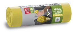 ANNA ZARADNA Worki 120l do segregacji plastiku żółte LDPE (10 szt.) 17058