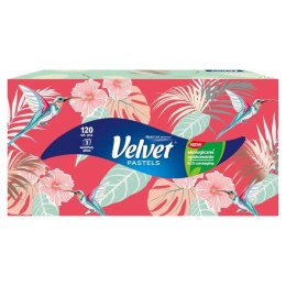 Chusteczki VELVET ART mix (120sztuk) 3 warstwy VELVET