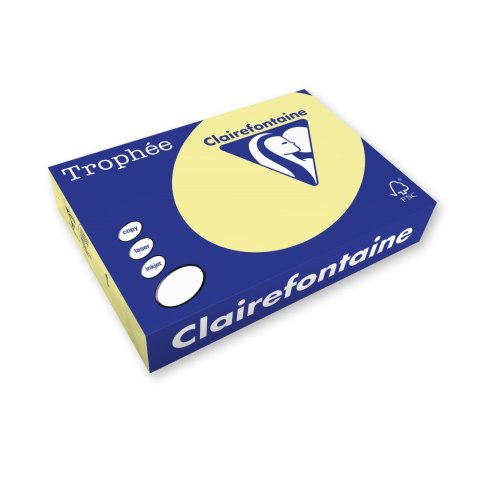 Papier xero A4 80g TROPHEE kanarkowy żółty XCA41977 CLAIREFONTAINE
