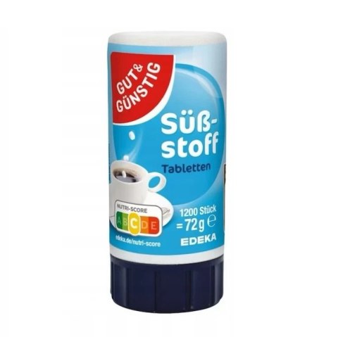Słodzik G&G Sussstoff 1200szt dietetyczny 72gr
