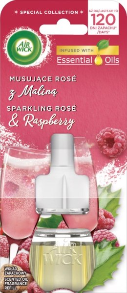 AIR WICK odświeżacz Elektryczny wkład 19ml Musująca Rose z Maliną 05635