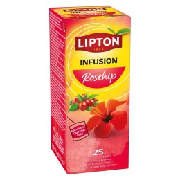 Herbata LIPTON RELAX ROSEHIP INFUSION dzika róża (25 kopert fol.)