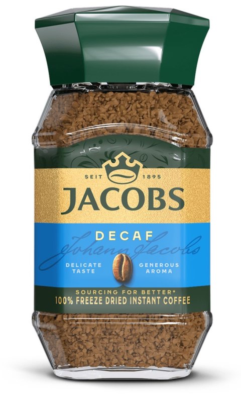 Kawa JACOBS KRONUNG DECAF bezkofeinowa 100g rozpuszczalna