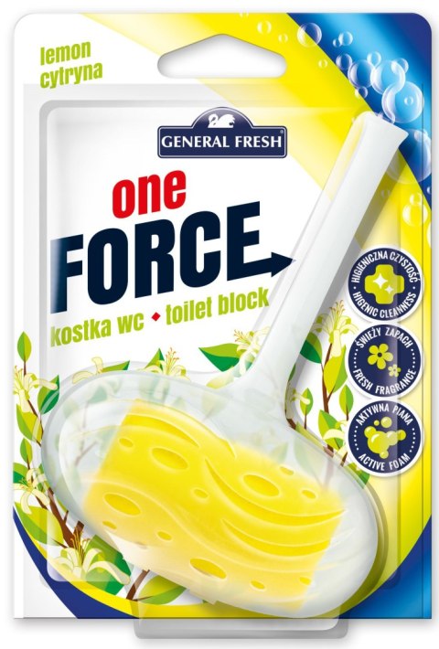Kostka do WC zawieszka 40g cytryna GENERAL FRESH 10008