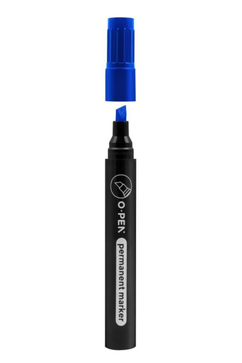 Marker permanentny ścięty G927C niebieski AMA0927960 OPEN