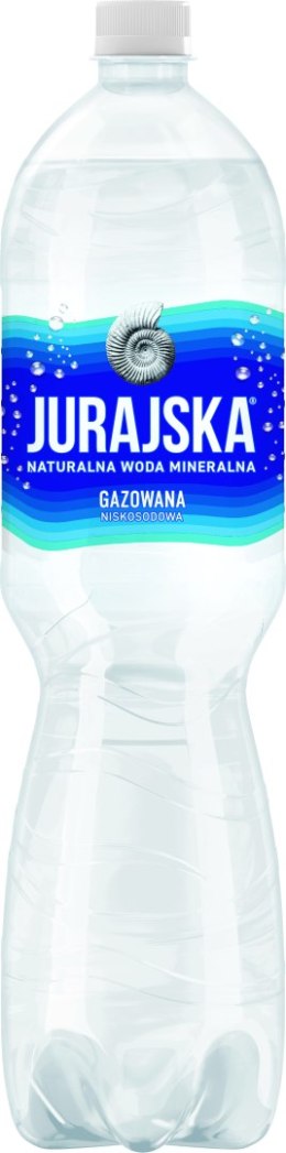 Woda JURAJSKA gazowana 1.5L zgrzewka 6 szt. KAUCJA