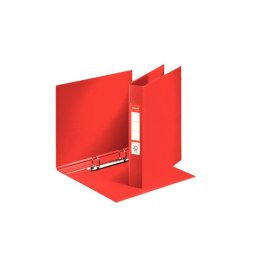 Segregator Esselte A5 z 2 kółkami, grzbiet 40 mm, czerwony, 47683