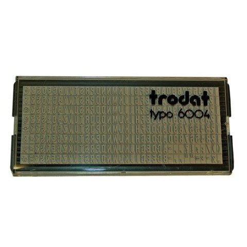 Zestaw czcionek 3mm 6003 POL TRODAT
