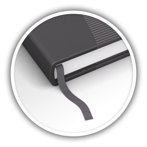 Notatnik_OXFORD SIGNATURE A5 80k 90g szary, kratka, 100735224