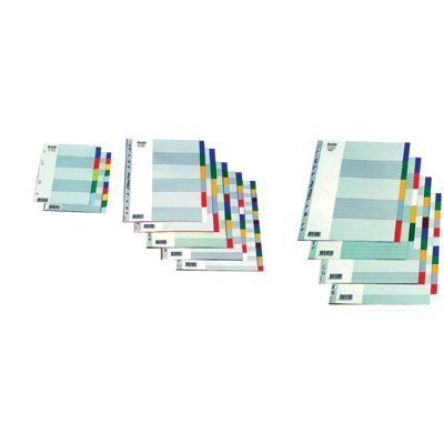 Przekładki OXFORD z kolorowego PP, A4, 20 kart 100204757 Oxford