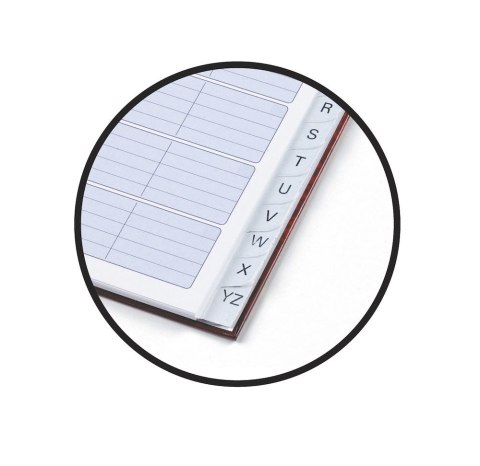 Skorowidz teleadresowy 120x148 80kartek OXFORD MY COLOURS 100101197