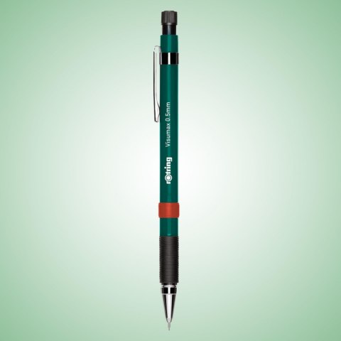 Ołówek_automatyczny 2B 0,5mm zielony VISUMAX ROTRING, 2089104