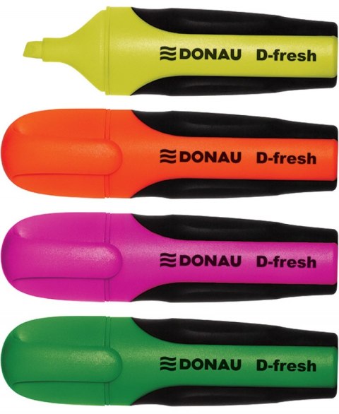 Zakreślacz 4kol.7350904PL-99 D-FRESH DONAU