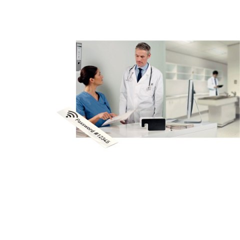 Kaseta_z samoprzylepną, plastikową taśmą do drukowania etykiet Leitz Icon, szer. 12 mm, biała 70150001 (X)