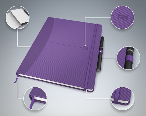 (WYCOFANE)Notatnik OXFORD SIGN-90g B5 80k. kol.pastel 100735217