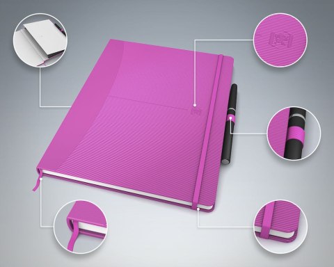 (WYCOFANE)Notatnik OXFORD SIGN-90g B5 80k. kol.pastel 100735217