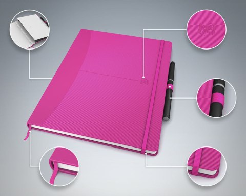 (WYCOFANE)Notatnik OXFORD SIGN-90g B5 80k. kol.pastel 100735217