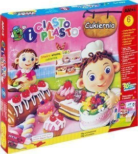 CiastoPlasto 6+2kolorów CUKIERNIA GLASS DECO 170-2104 IC6BK