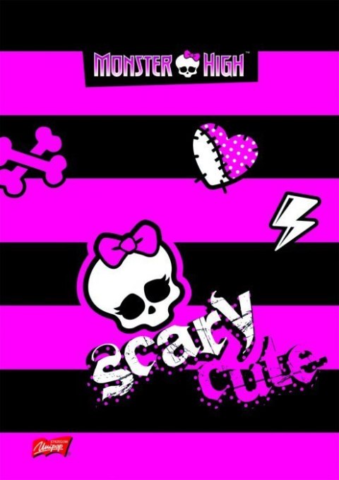 Brulion A5 96k.op.T MONSTER HIGH QS-1398 (X)