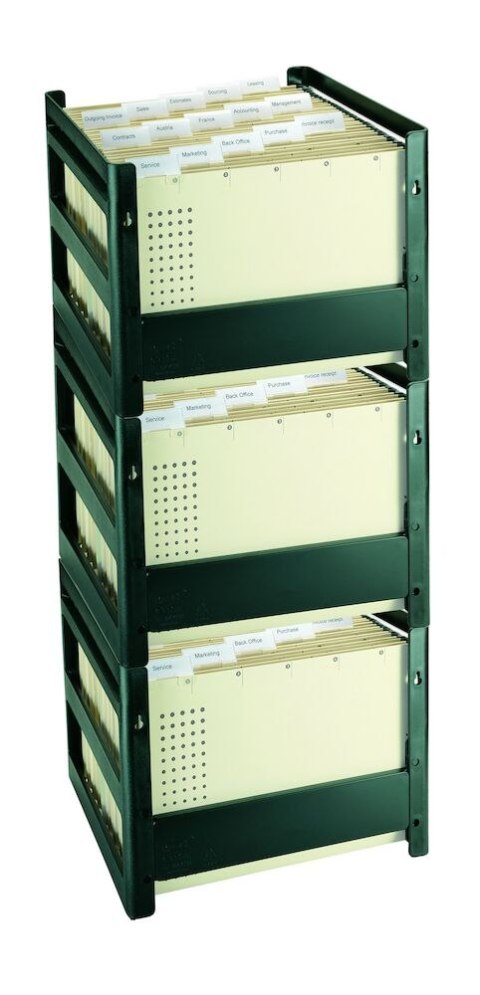 Pojemnik_na teczki wiszące ELBA GO-FIX czarny 100552053