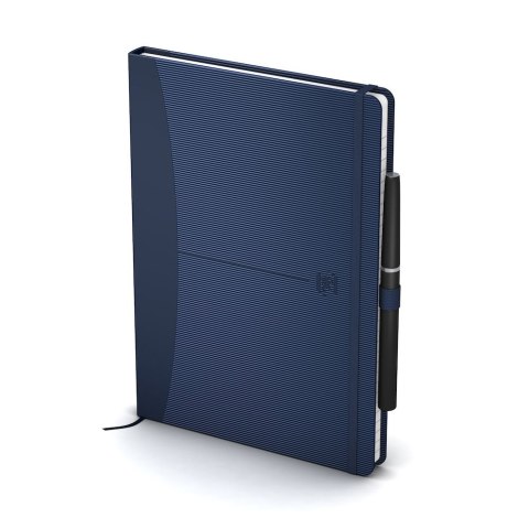 Notatnik_OXFORD SIGNATURE A5 80k 90g niebieski, kratka, 100735222