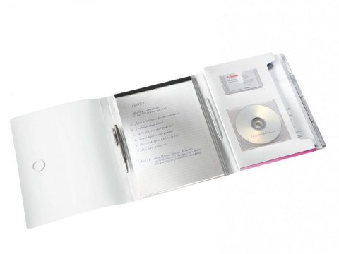 (WYCOFANE)Teczka-organiz.LEITZ WOW różowy 46360023 (X) (X)