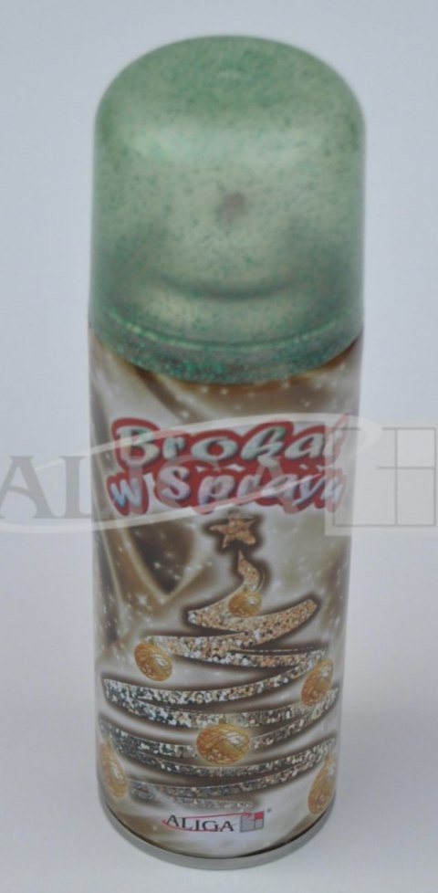 Brokat w sprayu 250ml zielony GS-150ZI ALIGA (X)