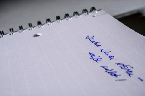 Kołonotatnik_Notizio 7014 A5 linie 90 kartek oprawa - tworzywo sztuczne,szary, Notizio by Avery Zweckform