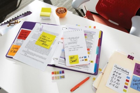 Bloczek_samoprzylepny POST-IT_ Super sticky (655-6SS-MAR), 127x76mm, 6x90 kart., paleta marrakesz (X)