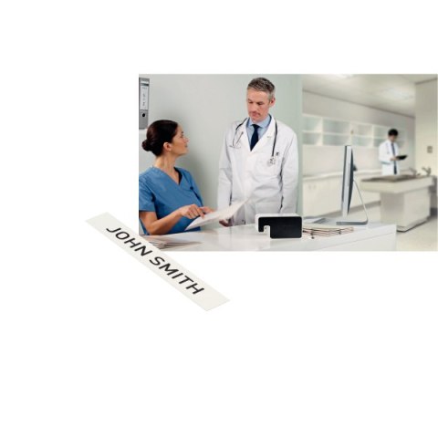 Kaseta_z samoprzylepną, papierową taśmą do drukowania etykiet Leitz Icon, szer. 12 mm 70110001 (X)