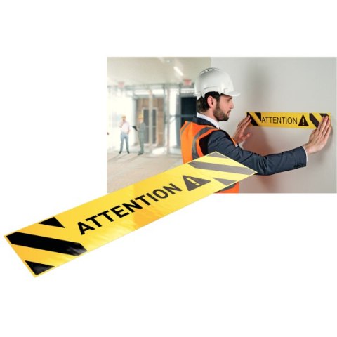 Kaseta_z samoprzylepną, plastikową taśmą do drukowania etykiet Leitz Icon, szer. 88 mm, żółta 70160015 (X)