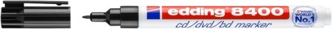 Marker EDDING 8400 do CD czarny końcówka okrągła