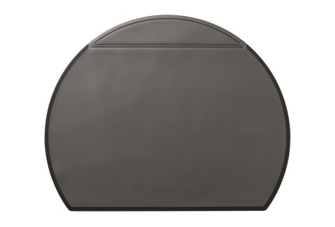 Podkład na biurko półokrągły przez.okładka 650x520mm czarny 729001 DURABL (X)