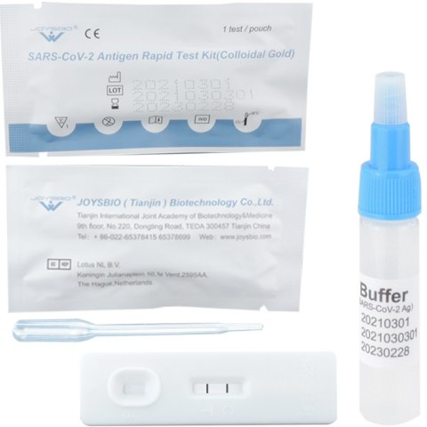 Zamiennik bh 0147429 Test antygenowy wymazowy ze śliny na obecność COVID-19 JOYSBIO SARS-COV-2 0%VAT