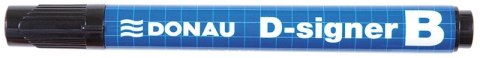 Marker sucho.D-SIGNER B czarny okr.7372001-01PL DONAU (X)