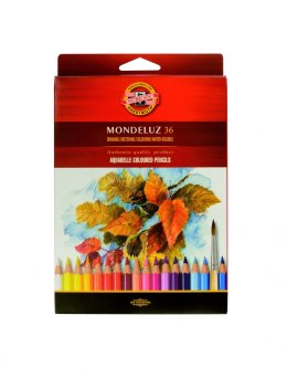 Kredki 36kol.MONDELUZ *3719*akwarelowe